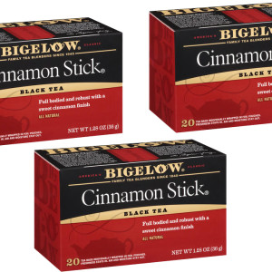Bigelow Cinnamon Stick Black Tea X3