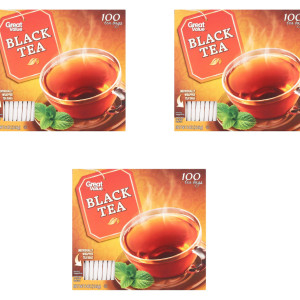 Great Value Black Tea 8oz X3