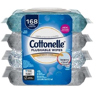 Cottonelle Fresh Care Clean Ripple X3