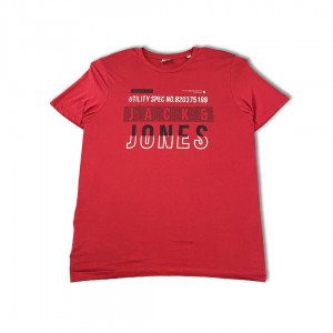 Jack & Jones Crafted Red T-Shirt