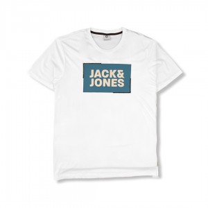 Jack and Jones Blue Printed T-Shirt