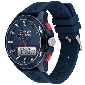 TOMMY JEANS ANALOG + DIGITAL WATCH WITH BLUE SILICONE STRAP 1791761