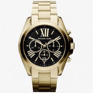 MICHAEL KORS Oversized Bradshaw Gold-Tone Watch MK5739