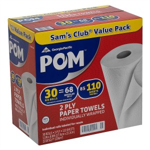 Pom 2 Ply Paper Towel