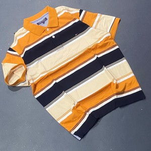 Yellow And Black Stripe Tommy Hilfiger T-Shirt