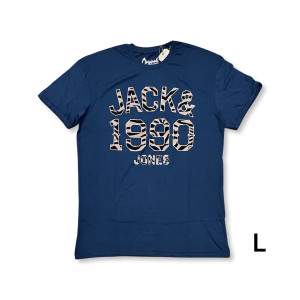 Jack and Jones Crew Blue T-shirt