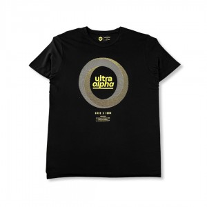 Jack and Jones Ultra Printed T-Shirt Black