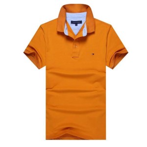 Brown Tommy Hilfiger Polo