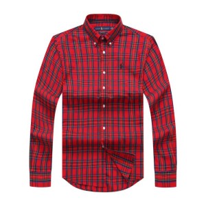 Red And Green Check Shirt