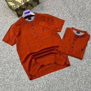 Brown Plain Polo Shirt