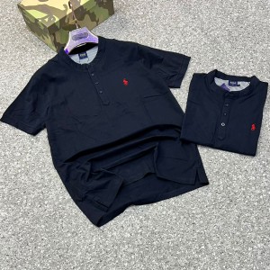 Black Plain Polo Shirt