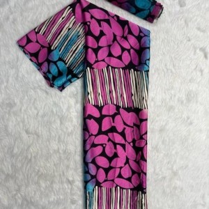 Multicolored Silk Material
