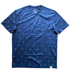 Blue T-shirt With Allocer Print