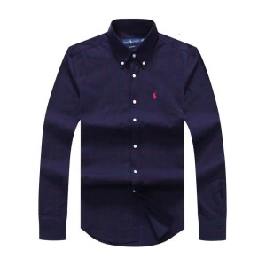 Blue And Red Stripe PRL Shirt