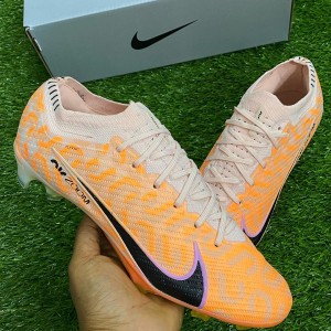 Orange & Purple Nike Air Zoom Soccer Boot