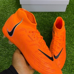 Orange Nike Socks Soccer Boot