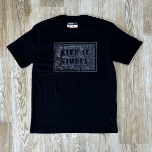 Keep It Simple Black T-shirt