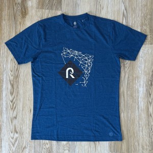Design Blue Plain T-shirt