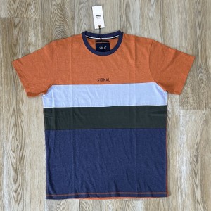 Brown Multicolored Signal T-shirt