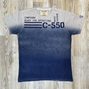 Patterned Blue Navale T-shirt