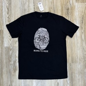 Black Born To Ride T-shirt