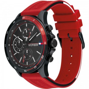 Tommy Hilfiger 1791722 Chronograph Watch Red