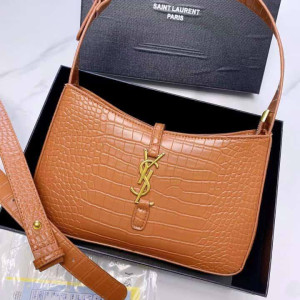 Brown YSL Mini Fashion Bag