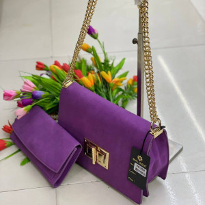 Purple Malinda Fashion Bag