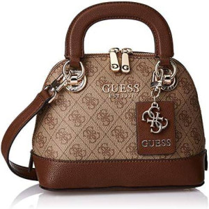 Brown GUESS Est 1981 Fashion Handbag