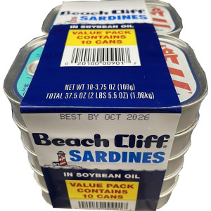 BEACH CLIFF SARDINES x 10