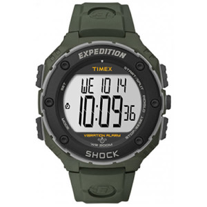 Timex Expedition Men’s Watch with Digital Display and Resin Strap