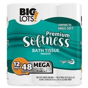Big Lots Premium Softness Bath Tissue